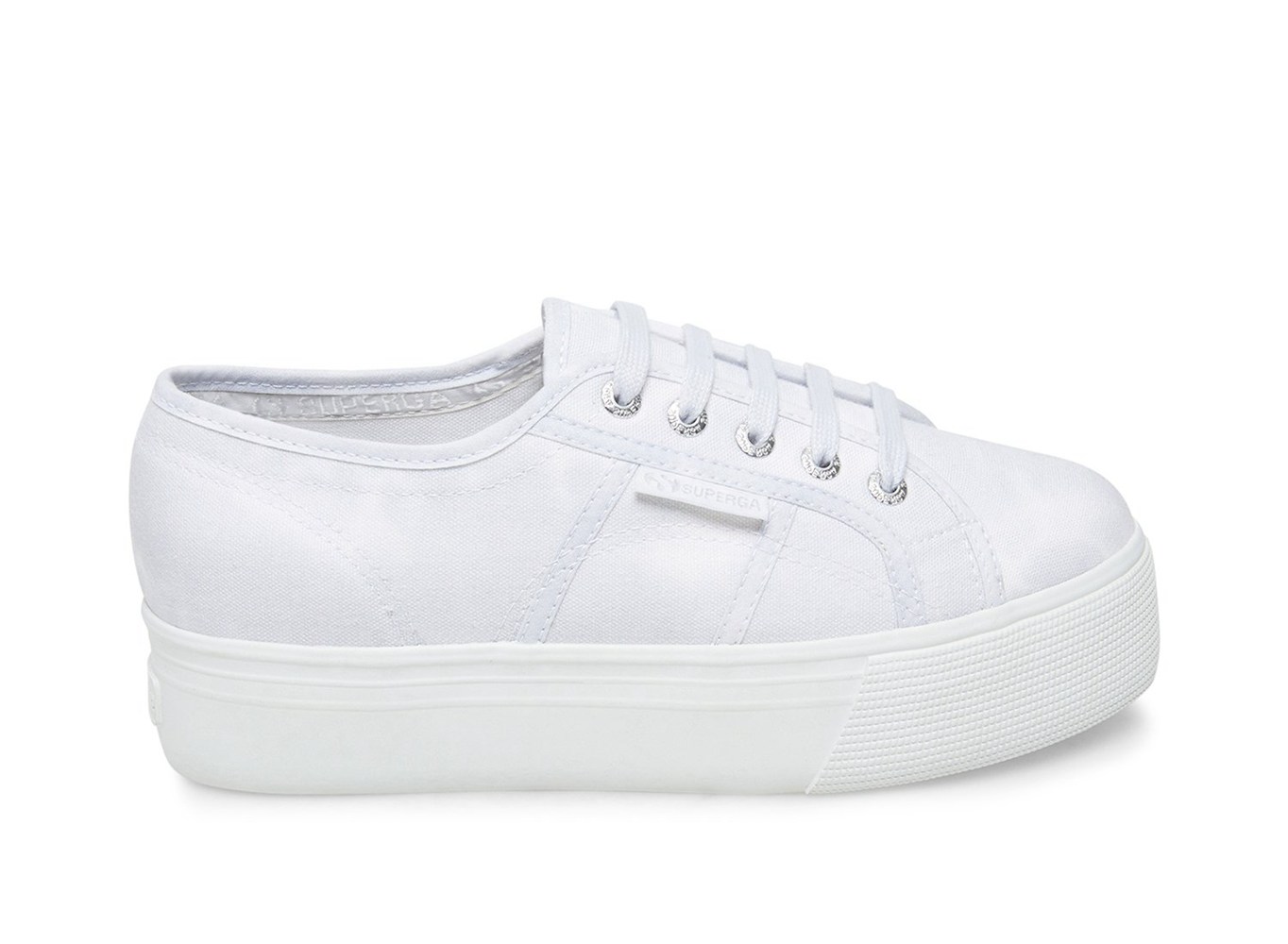 Espadrille Feminino Branco - Superga 2790 Fantasy Cotw - KQZGN-2561